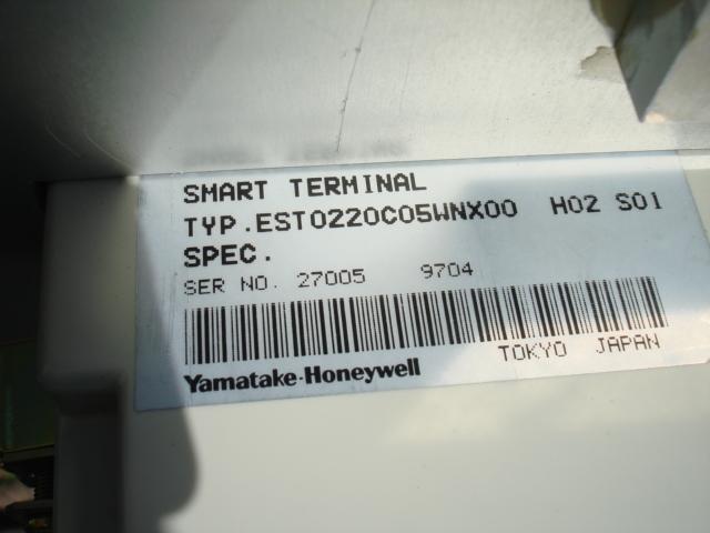 EST0220C05WNX00 H02 S01 Smart terminal Yamatake-Honeywell 1