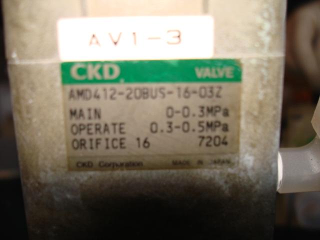 AMD412-20BUS-16 03Z Pneumatic valve CKD